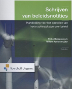 Schrijven van beleidsnotities Samenvatting 