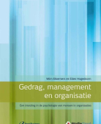 Een inleiding in de psychologie van mensen in organisaties Samenvatting 