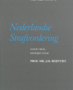 Minkenhofs Nederlandse strafvordering Samenvatting 