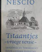 Boekverslag & Extra Analyse Titaantjes  |  Nescio