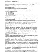 Globalisering - notities hoorcolleges