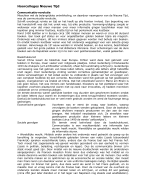 Nieuwe Tijd - Notities Hoorcolleges