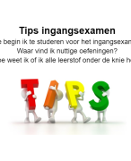 Tips voor het ingangsexamen: Hoe begin ik aan het studeren?