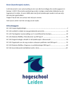 Uitwerking LtLt lessen BAS 7 Perifeer zenuwletsel (Hogeschool Leiden)