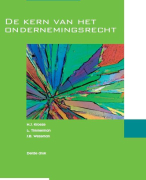 De kern van het ondernemingsrecht Samenvatting 
