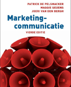 Marketingcommunicatie Samenvatting 