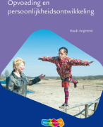 Opvoeding en persoonlijkheidsontwikkeling  Samenvatting 