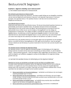 samenvatting bestuursrecht begrepen