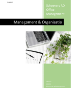 Management & Organisatie - Cijfer: 7,0 2023