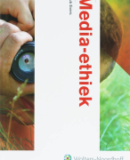 Media-ethiek Samenvatting