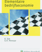 Elementaire bedrijfseconomie Samenvatting 