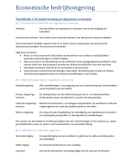 economische bedrijfsomgeving