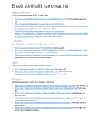 Samenvatting Engels schriftelijk (3de graad 