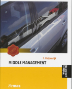 Middle management Samenvatting