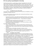 Samenvatting Psychologie een inleiding H1, H4, H7& H8 
