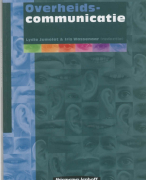 Overheidscommunicatie Samenvatting 