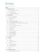 Samenvatting biologie neurofysiologie