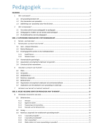 Samenvatting pedagogiek