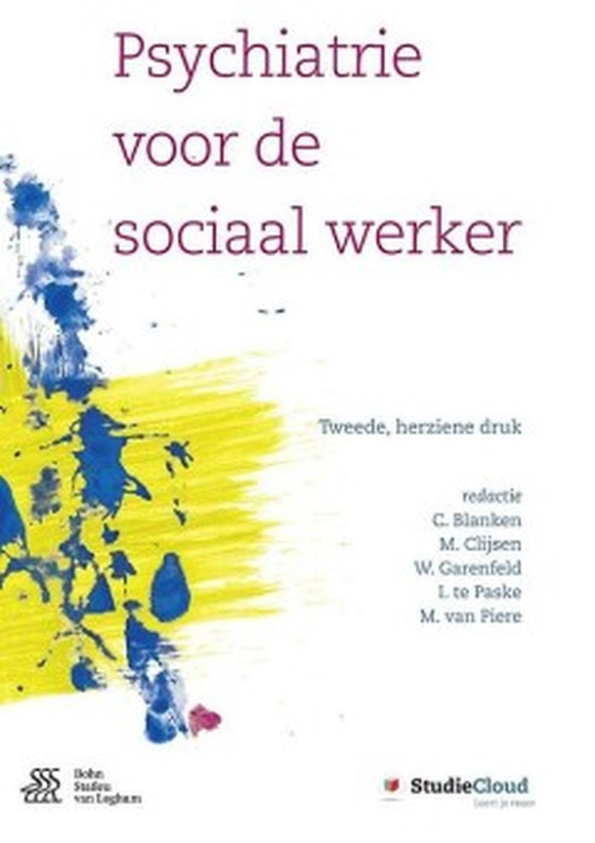 questions and answers about the contents of Psychiatrie voor de sociale werker